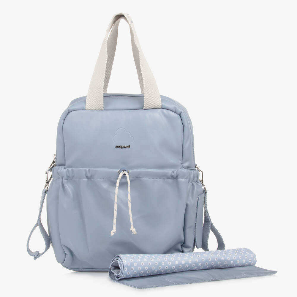 Mayoral Newborn - Blue Changing Backpack (36cm) | Childrensalon