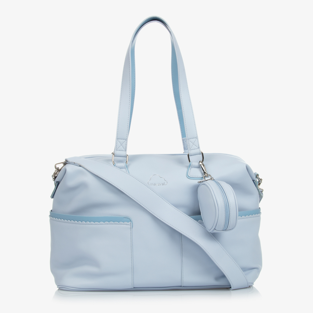 Mayoral Newborn - Blue Changing Bag (50cm) | Childrensalon