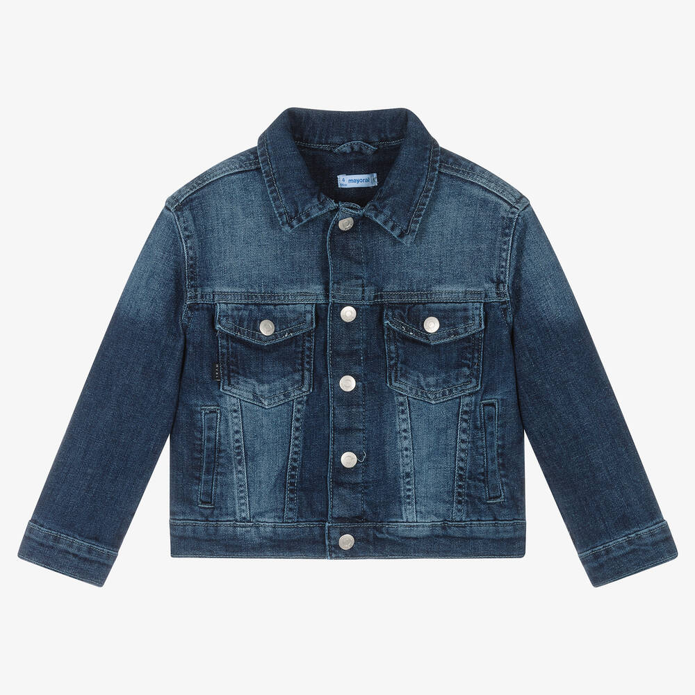 Mayoral - Синяя джинсовая куртка | Childrensalon