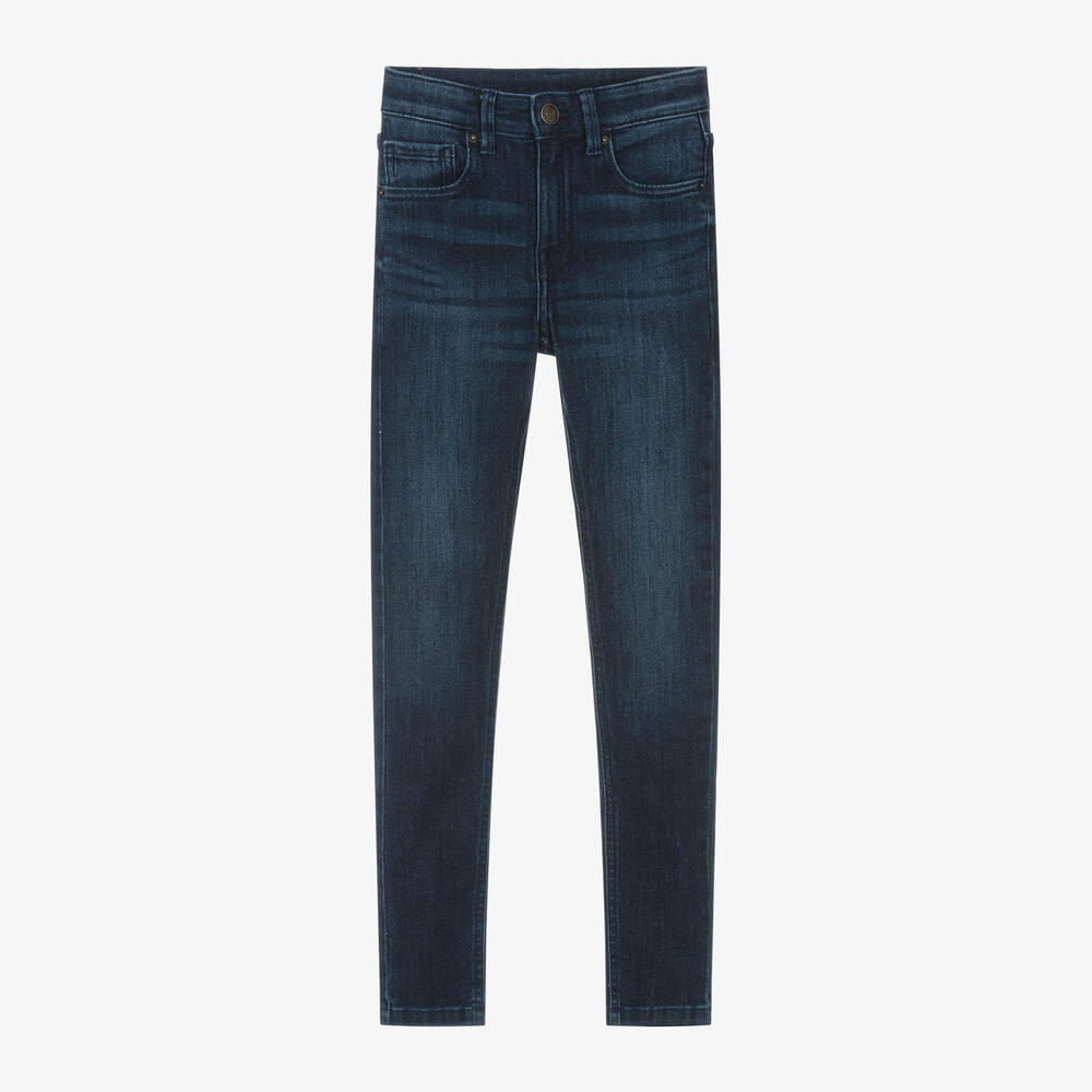 Mayoral Nukutavake - Boys Blue Denim Slim Fit Jeans | Childrensalon