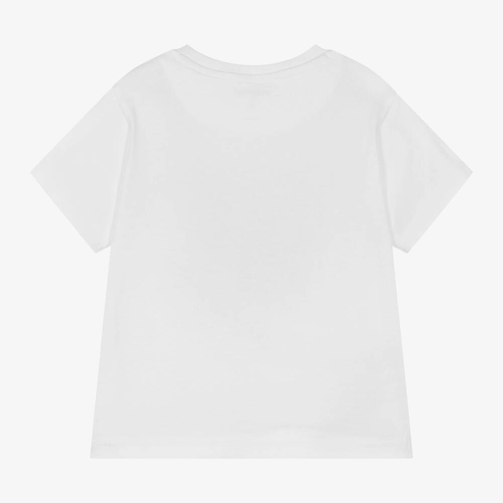 Mayoral - Boys White Cotton Camper Van T-Shirt | Childrensalon