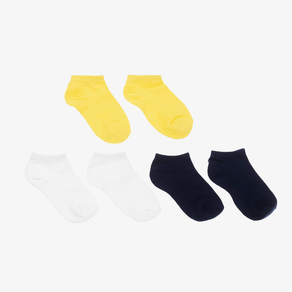 Mayoral - Хлопковые носки для мальчиков-подростков (3пары) | Childrensalon
