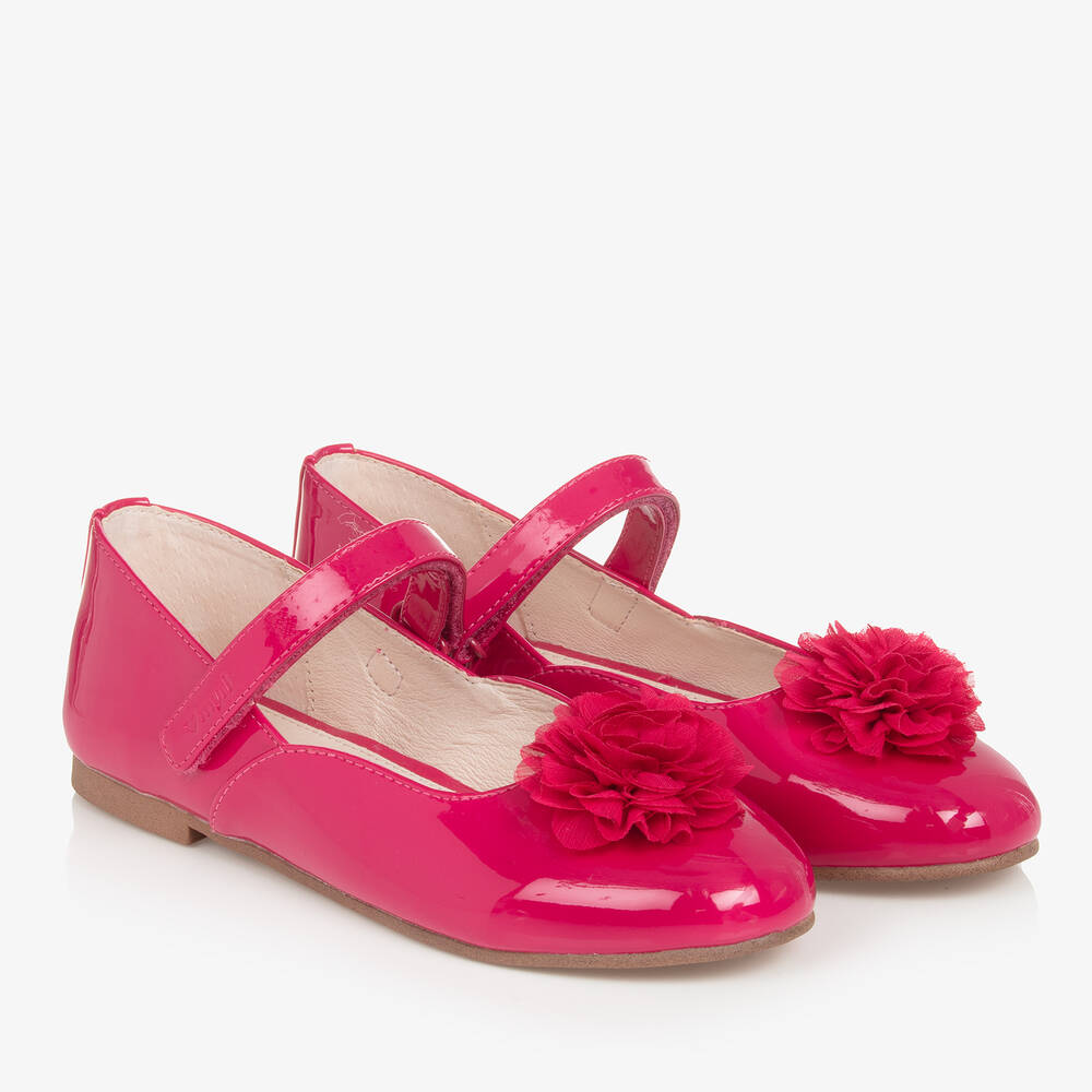 Mayoral - Teen Girls Fuchsia Pink Patent Shoes | Childrensalon