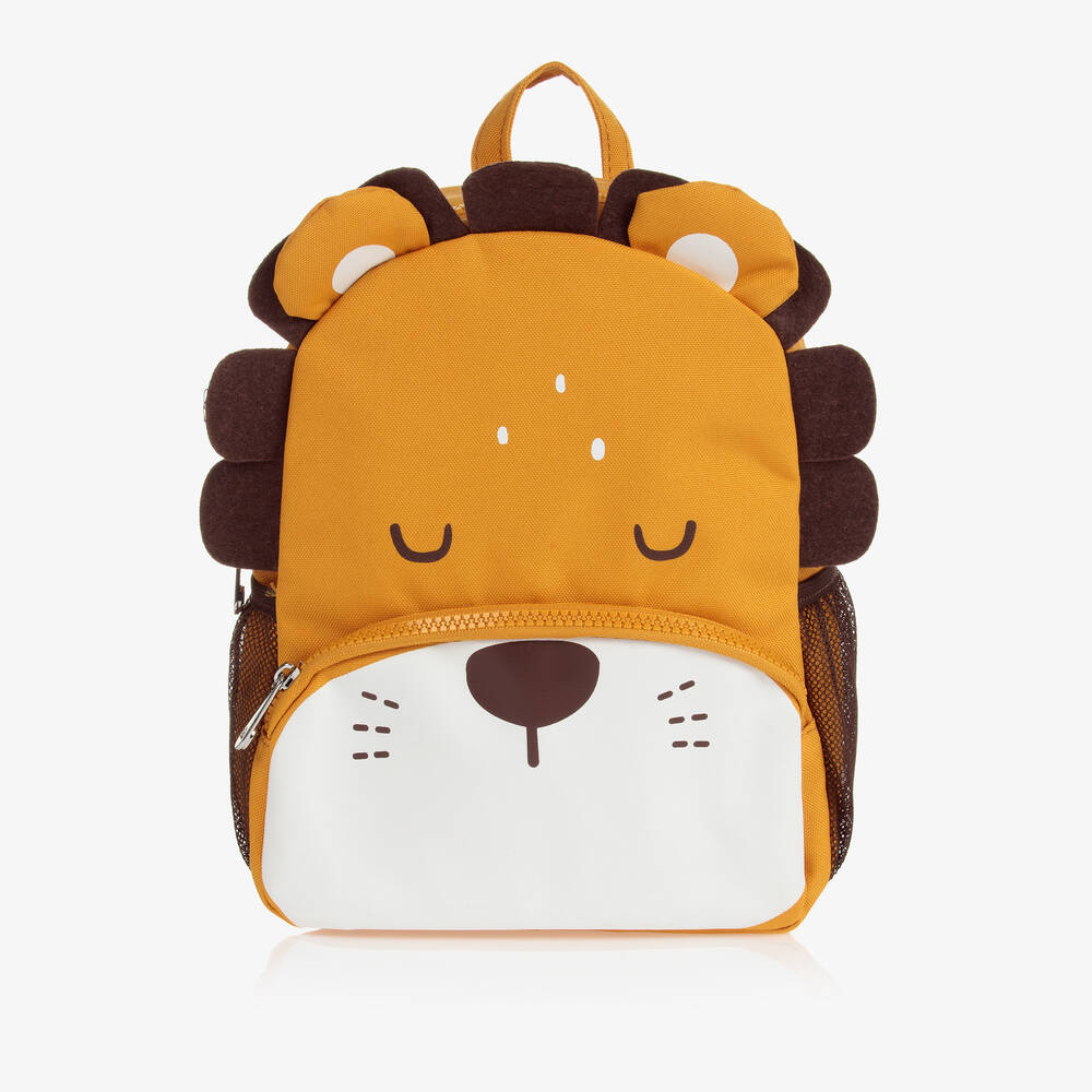 Mayoral - Yellow Lion Backpack (27cm) | Childrensalon