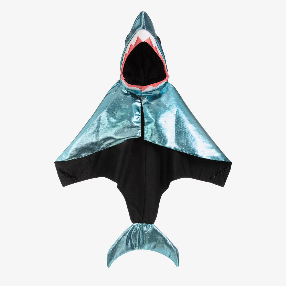 Meri Meri - Blaues Hai-Cape-Kostüm | Childrensalon