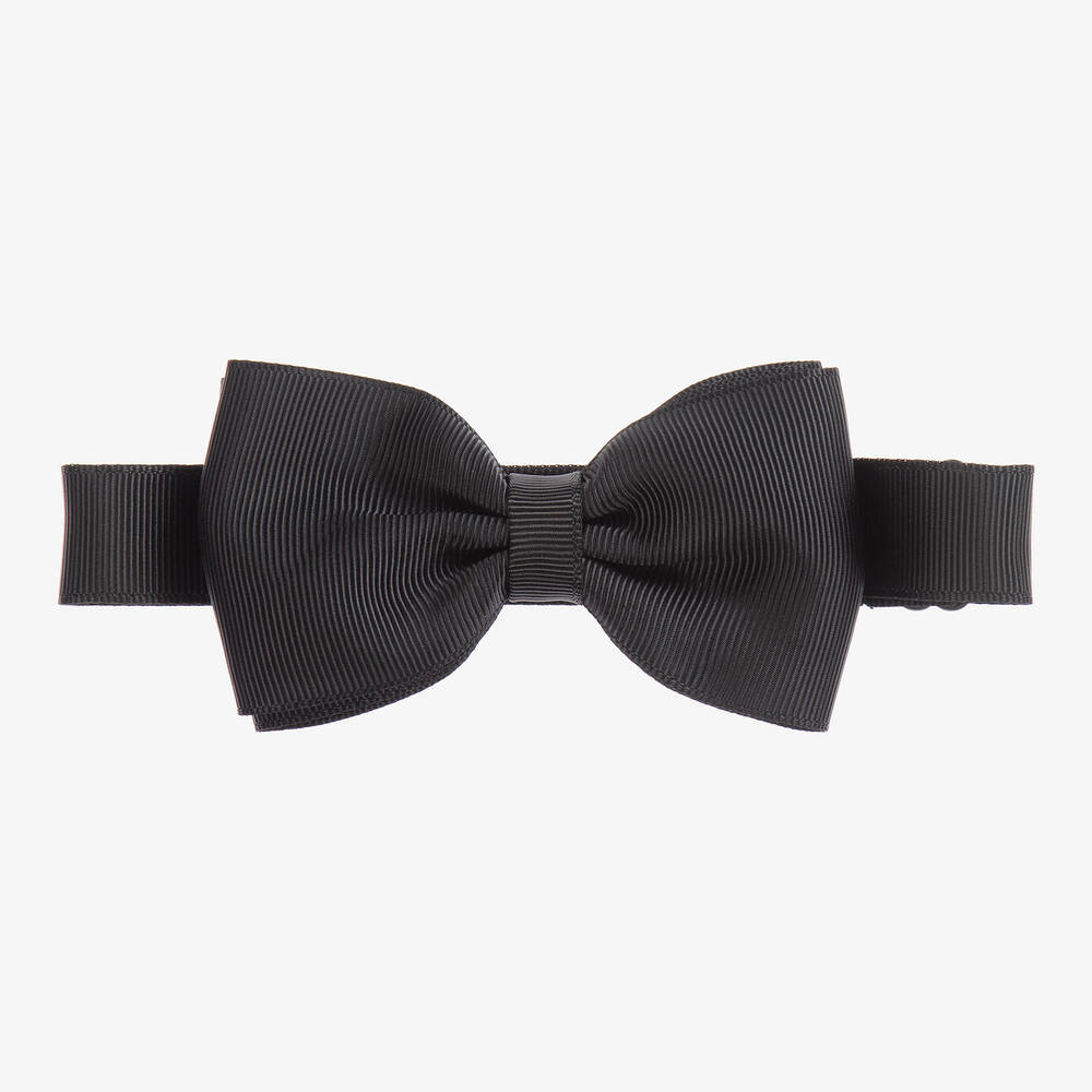 Milledeux - Черный галстук-бабочка для мальчиков (10 см) | Childrensalon