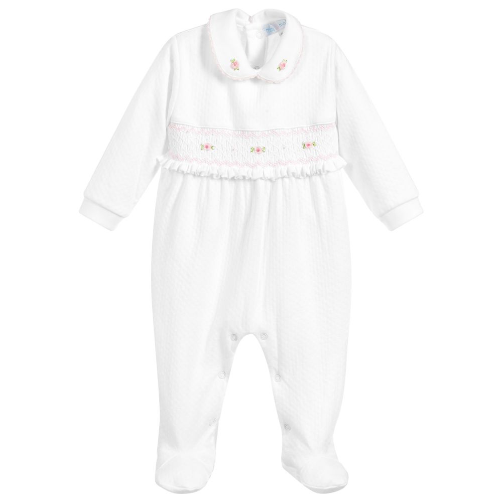 smocked baby grows