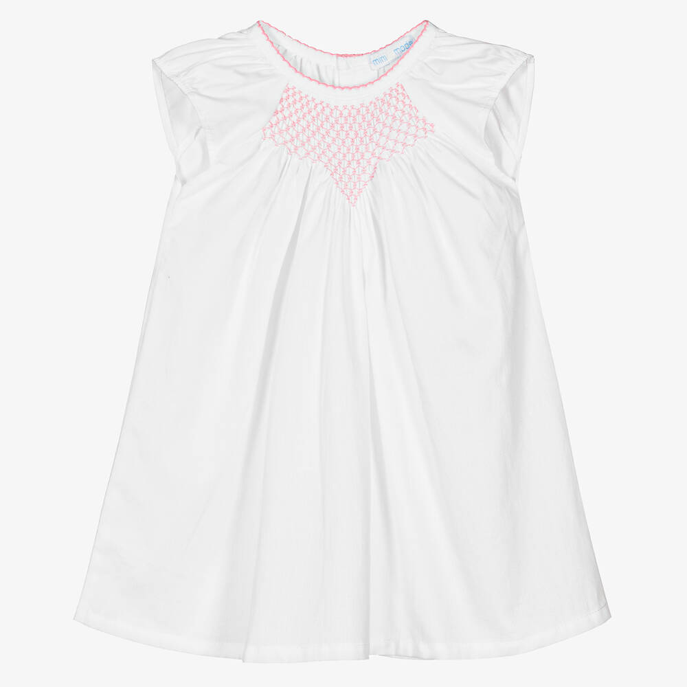 Mini-La-Mode - Smocked Cotton Baby Dress Set | Childrensalon