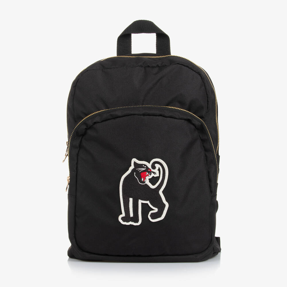 Mini Rodini - Black Panther Backpack (34cm) | Childrensalon