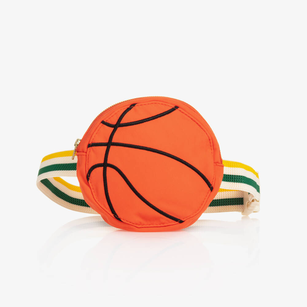 Mini Rodini - Orange Basketball Belt Bag (13cm) | Childrensalon