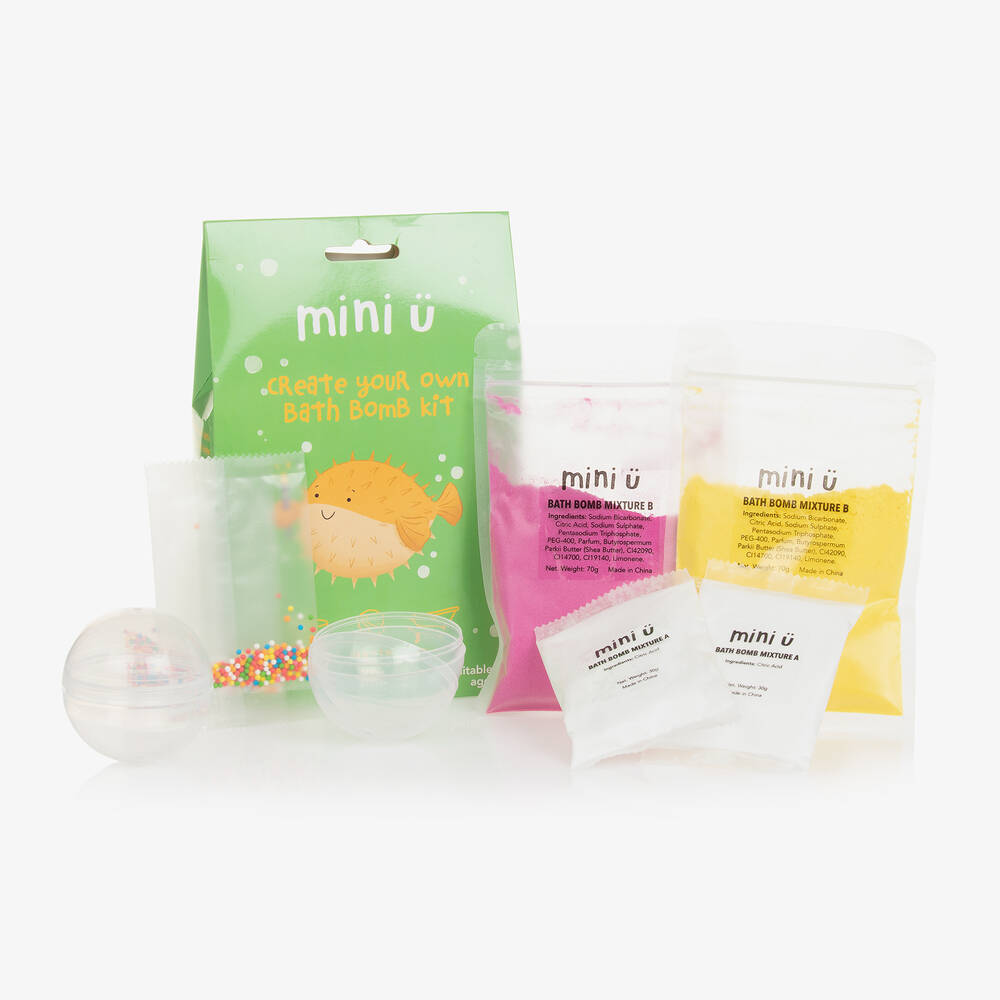 Mini U - Create Your Own Bath Bomb Kit (200g) | Childrensalon