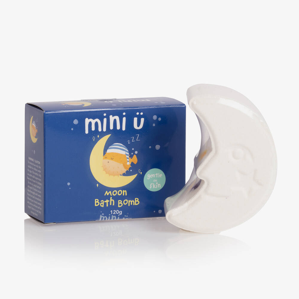 Mini U Kids' Moon Bath Bomb (120g) In Blue