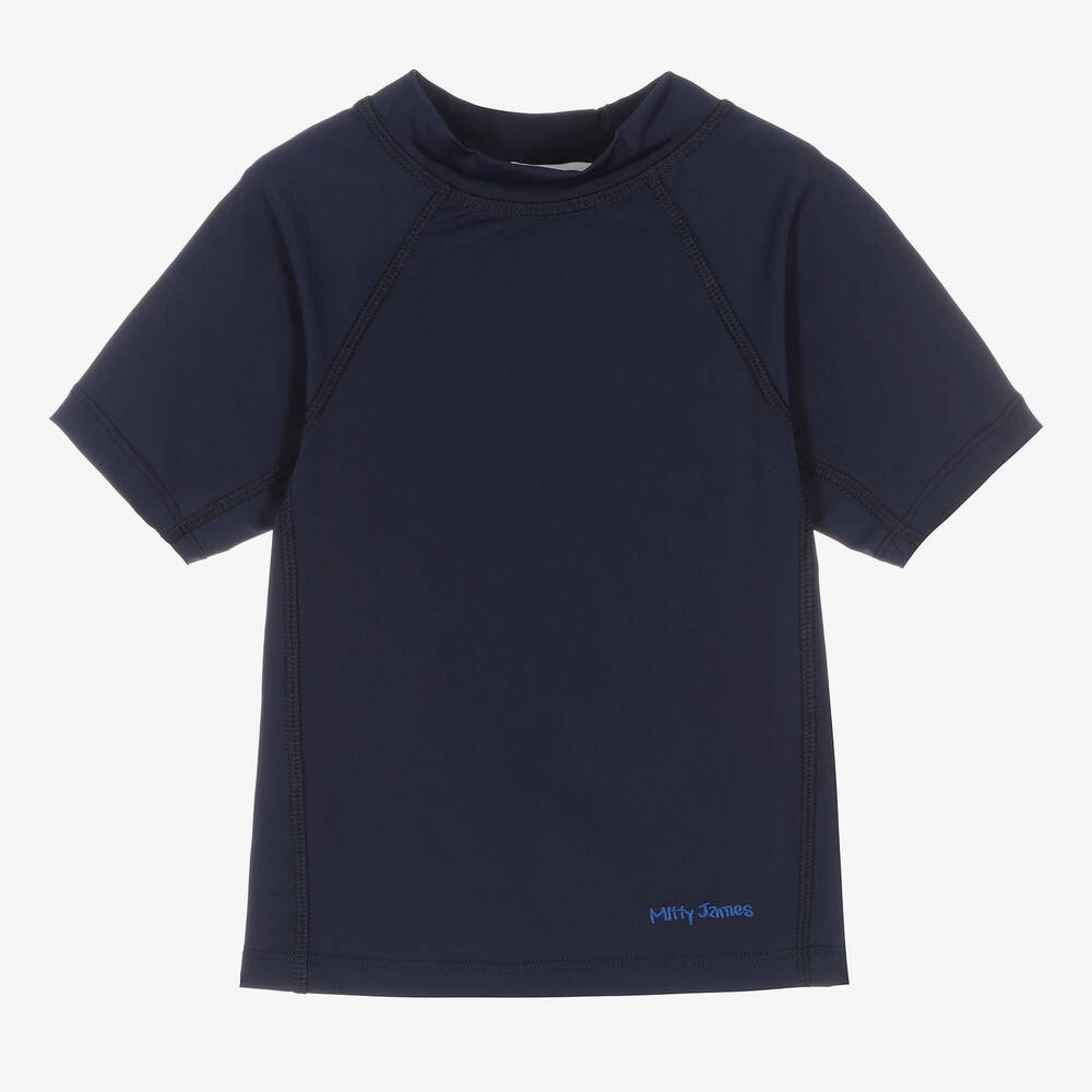 Mitty James - T-shirt de natation bleu marine | Childrensalon