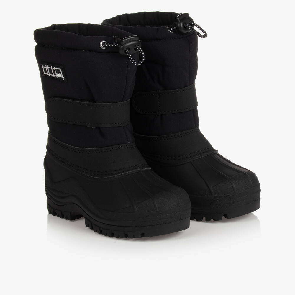Molo - Black Snow Boots | Childrensalon