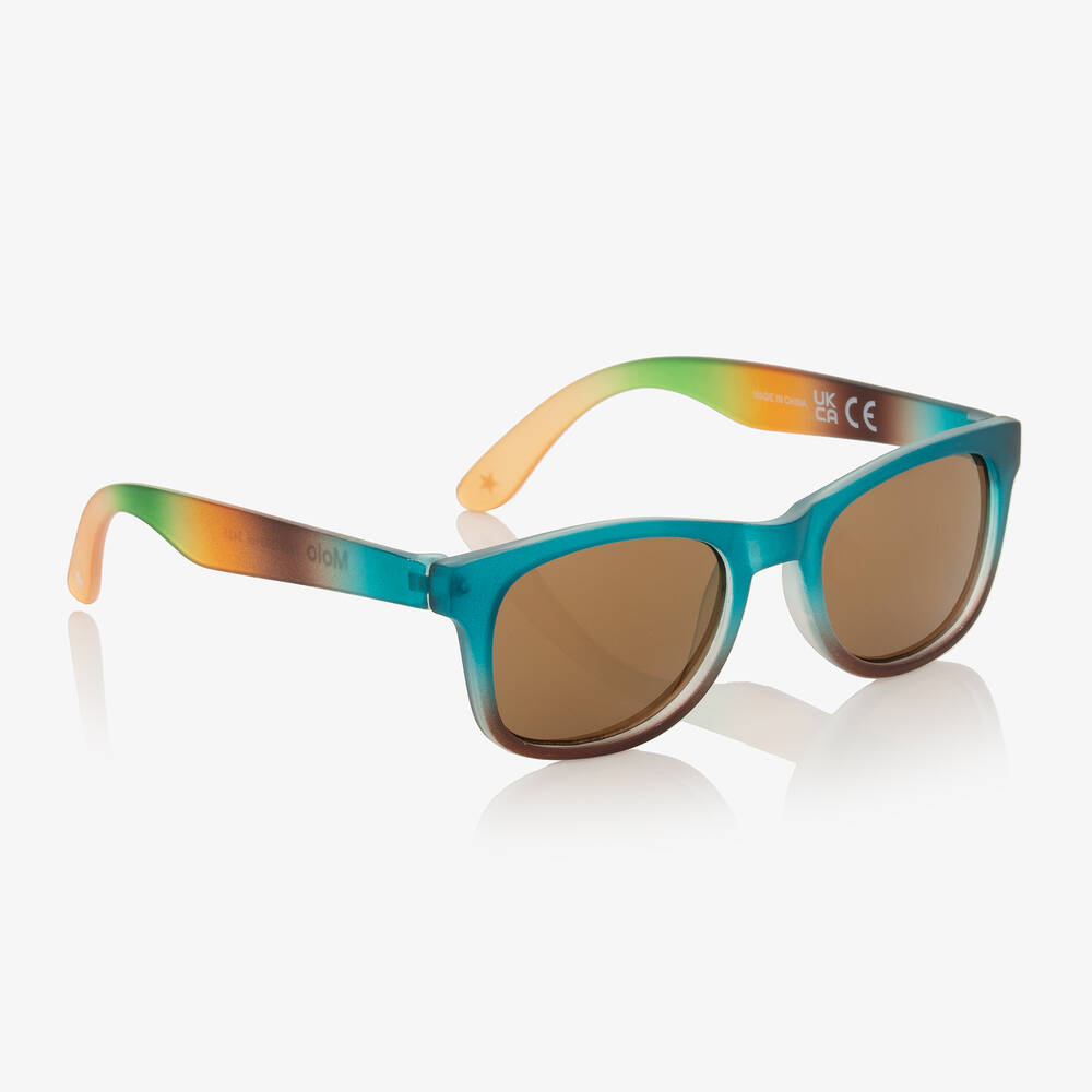 Molo - Boys Blue Gradient Sunglasses (UVA/UVB) | Childrensalon