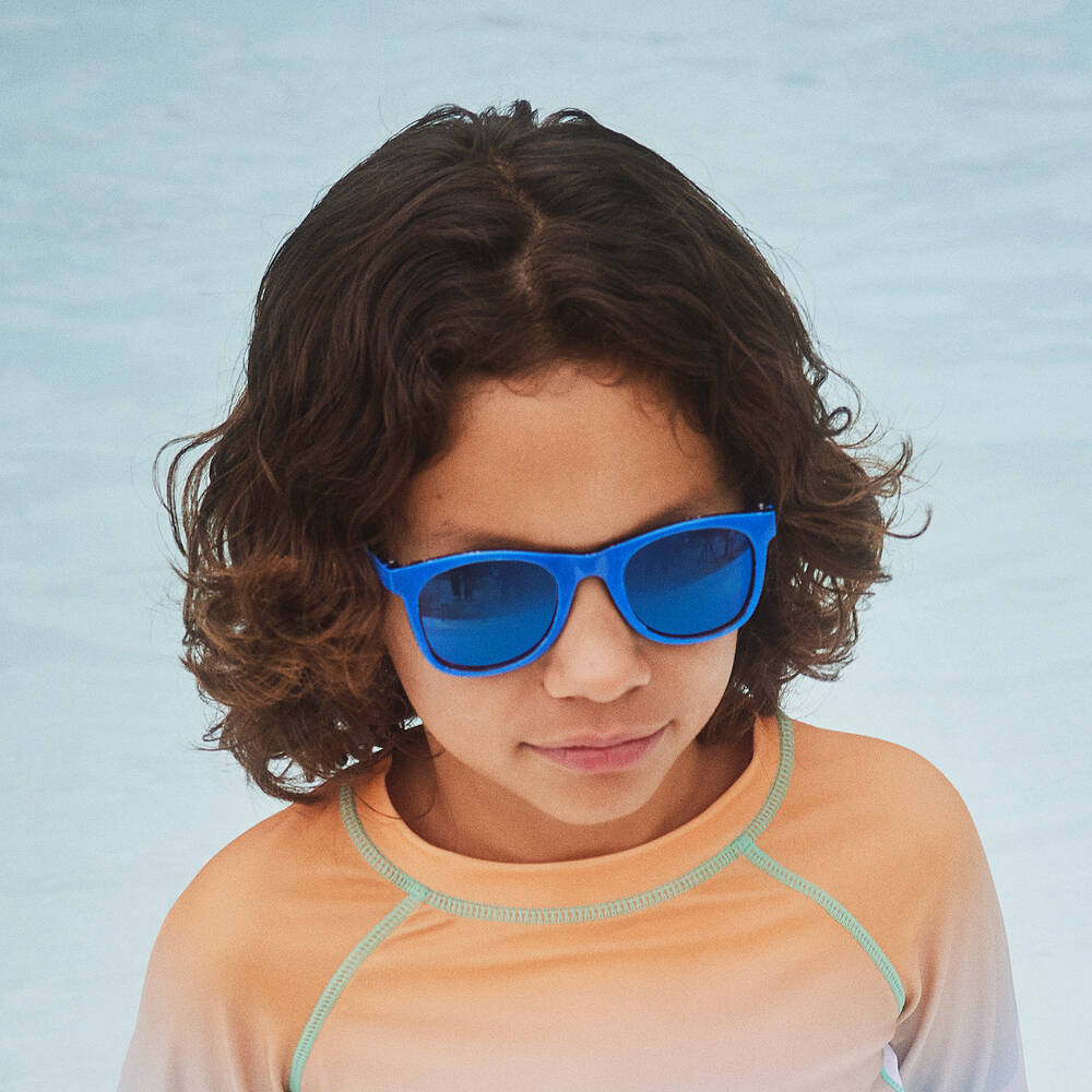Buy Kids Polarized Cat Eye Aviator Sunglasses for Girls Boys Children Pack  of 2 at Amazon.in