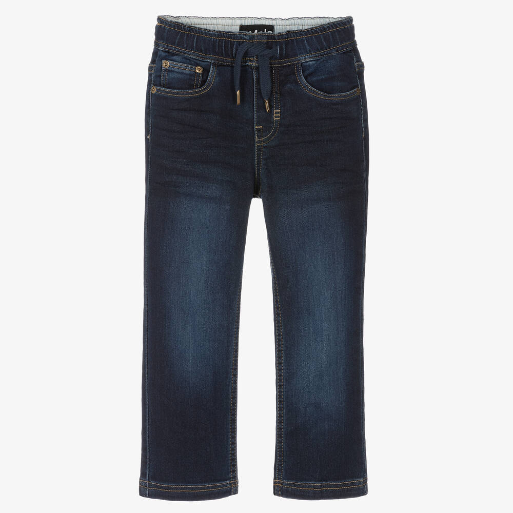 Molo - Синие прямые джинсы для мальчиков | Childrensalon