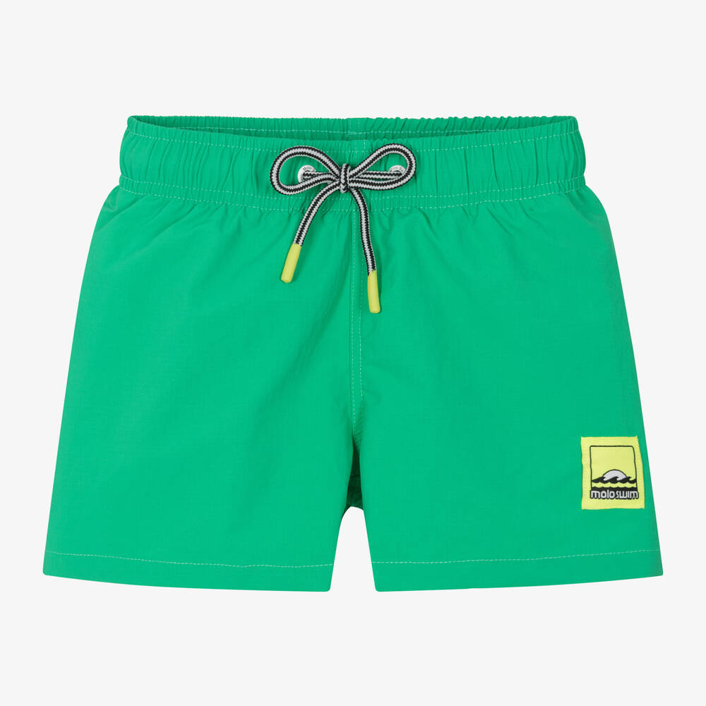 Molo - Зеленые плавки-шорты для мальчиков (UPF50+) | Childrensalon