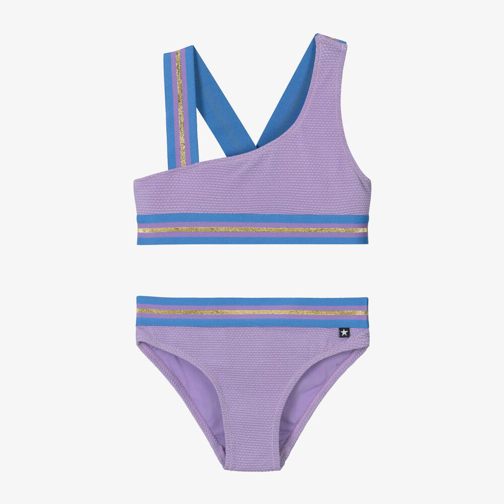 Molo Babies' Girls Lilac Purple Bikini (upf50+)
