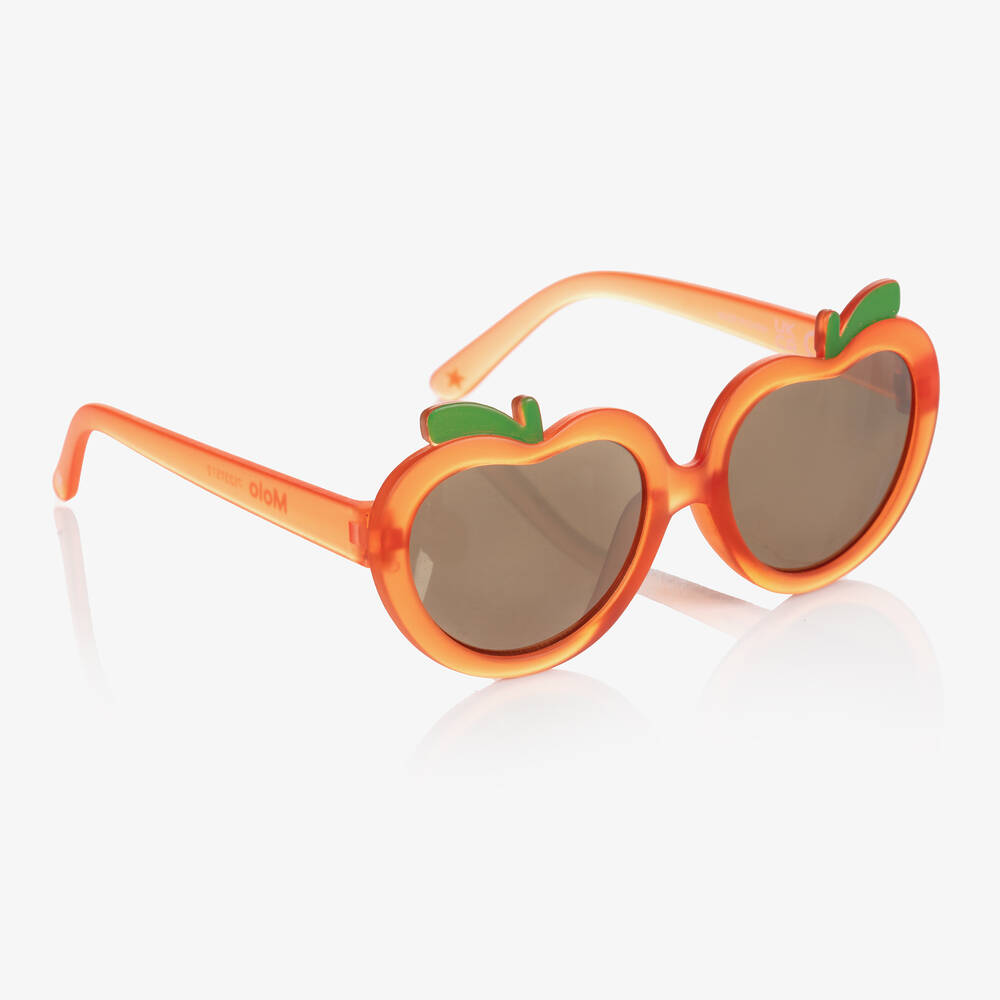 Molo - Girls Orange Sunglasses (UVA/UVB) | Childrensalon