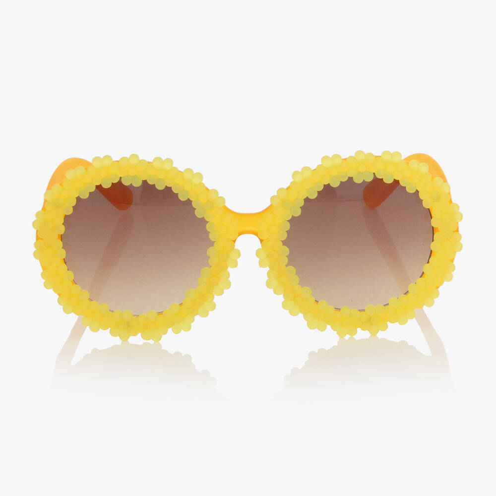 Sunglasses FERRAGAMO SF 1077 S 703 Transparent Yellow - Walmart.com