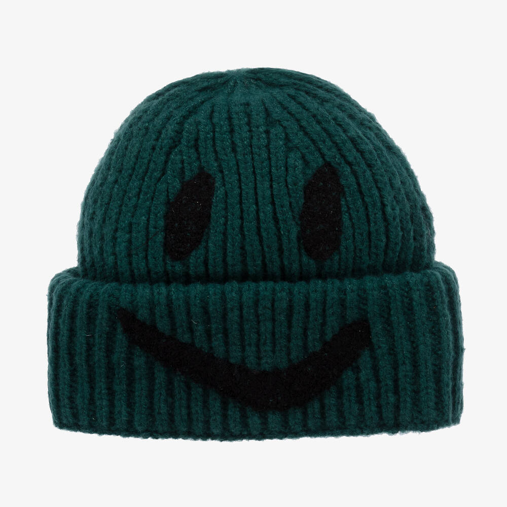 Molo - Green Knitted Hat | Childrensalon