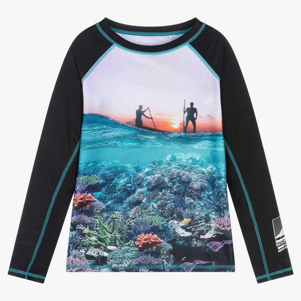 Molo - Teen Boys Coral Reef Sun Protective Top (UPF50+) | Childrensalon
