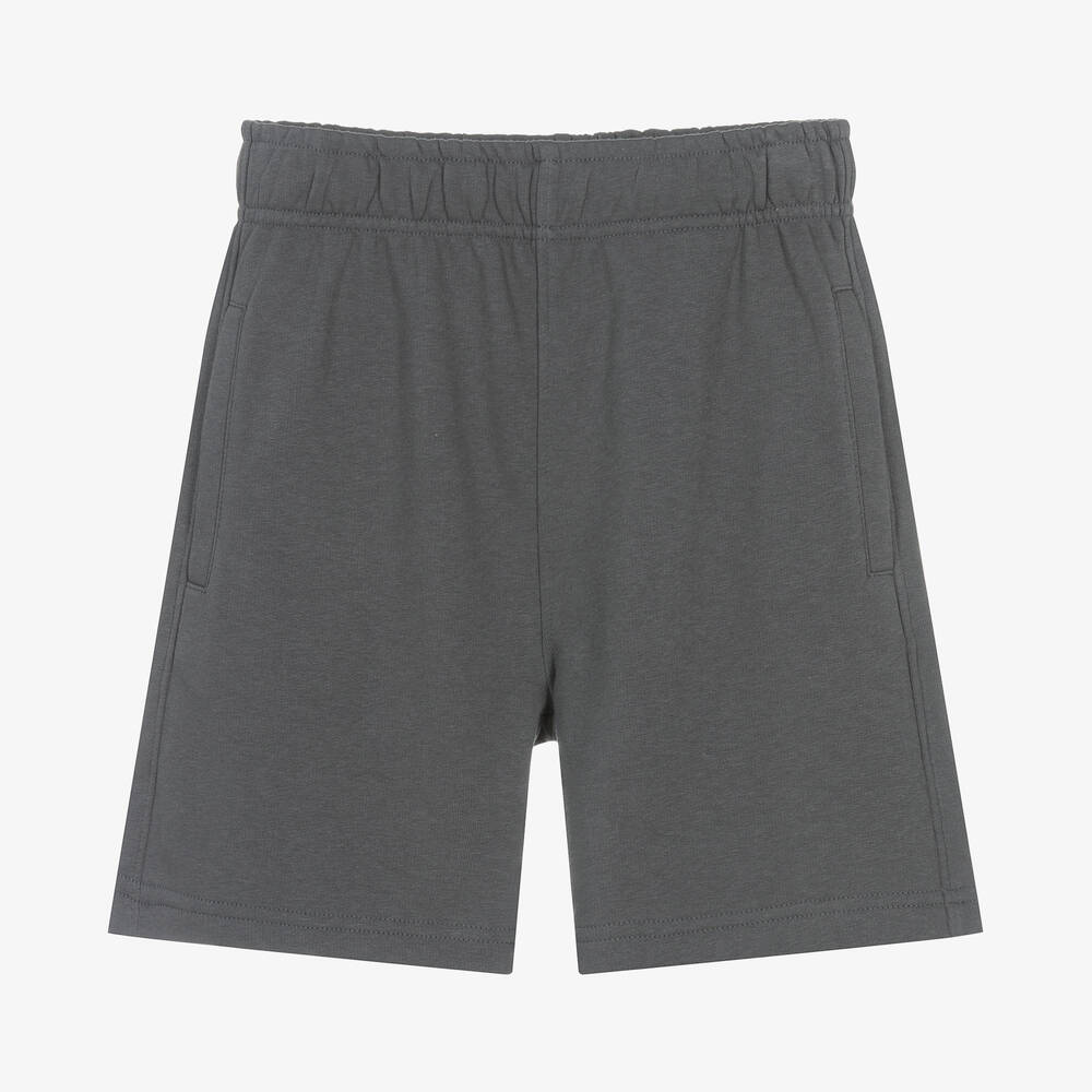 Molo - Teen Boys Grey Cotton Jersey Shorts | Childrensalon