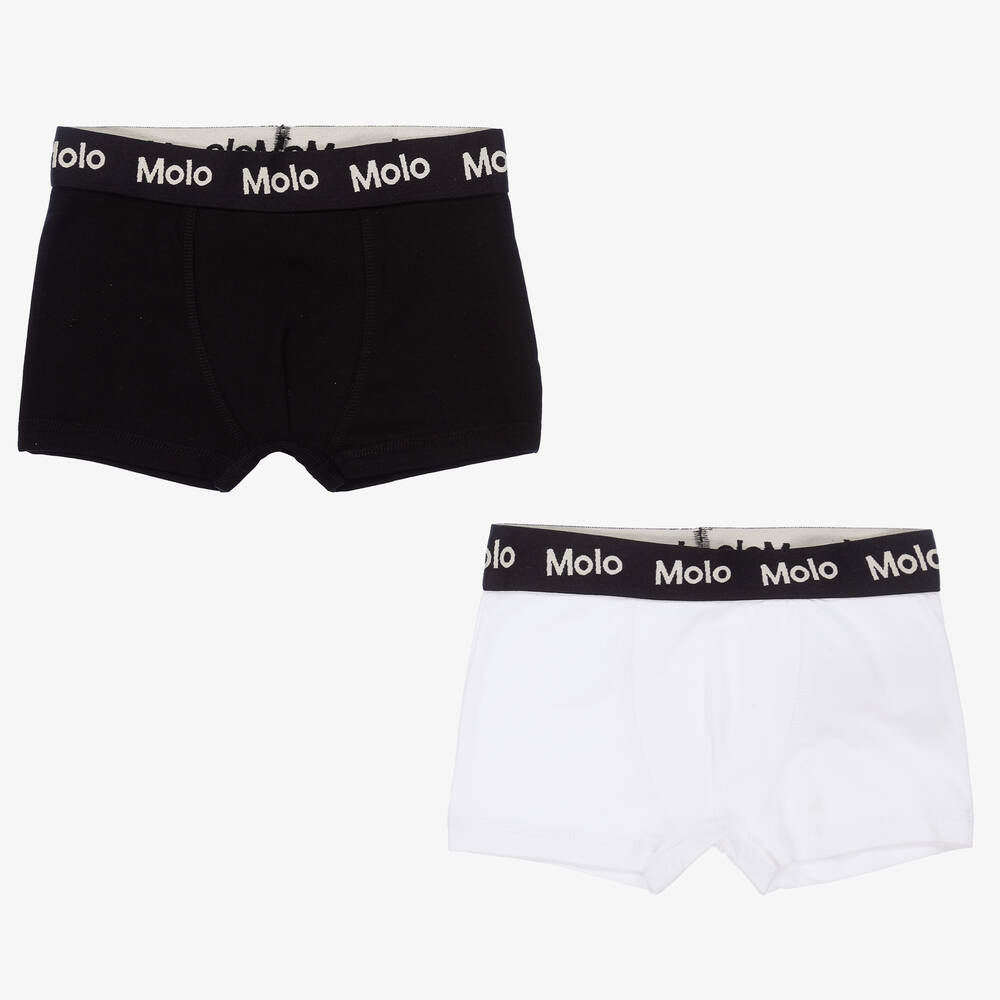 Molo - Teen Boys Organic Cotton Boxers (2 Pack) | Childrensalon