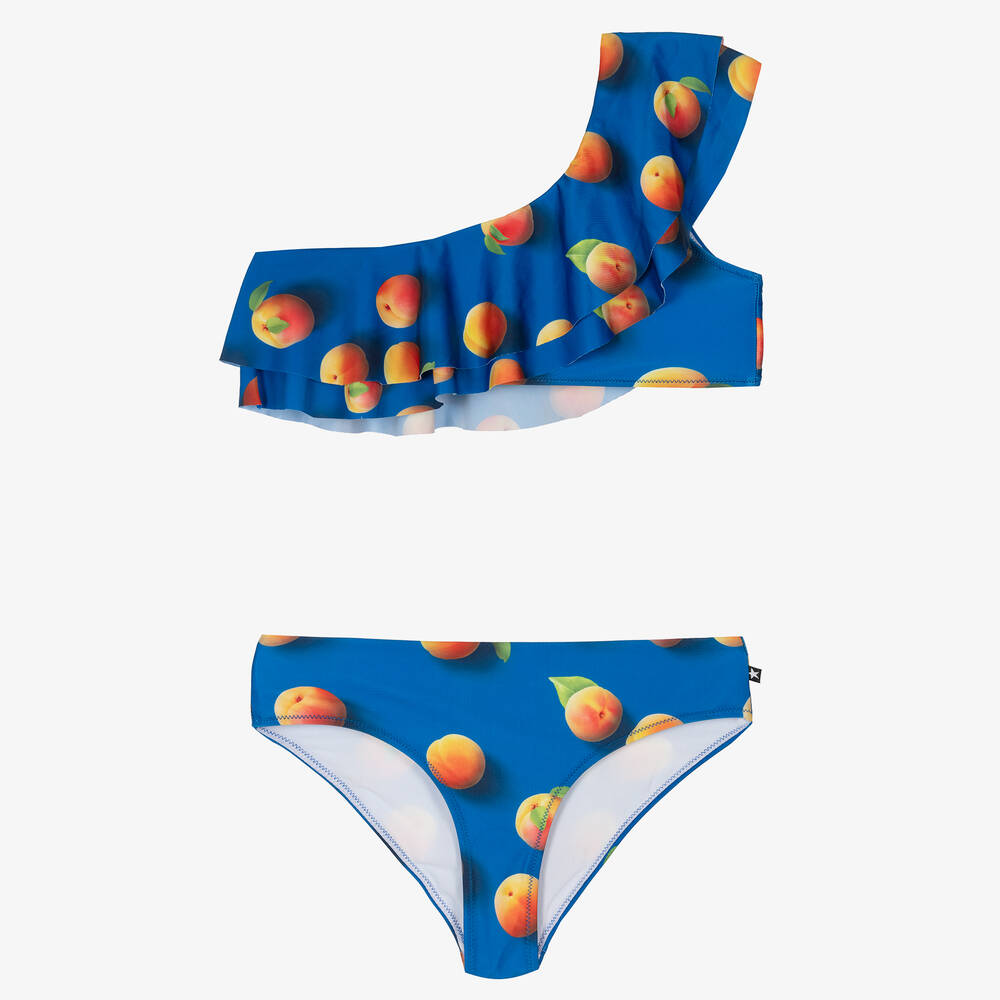 Molo - Синее бикини с абрикосами для подростков (UPF50+) | Childrensalon