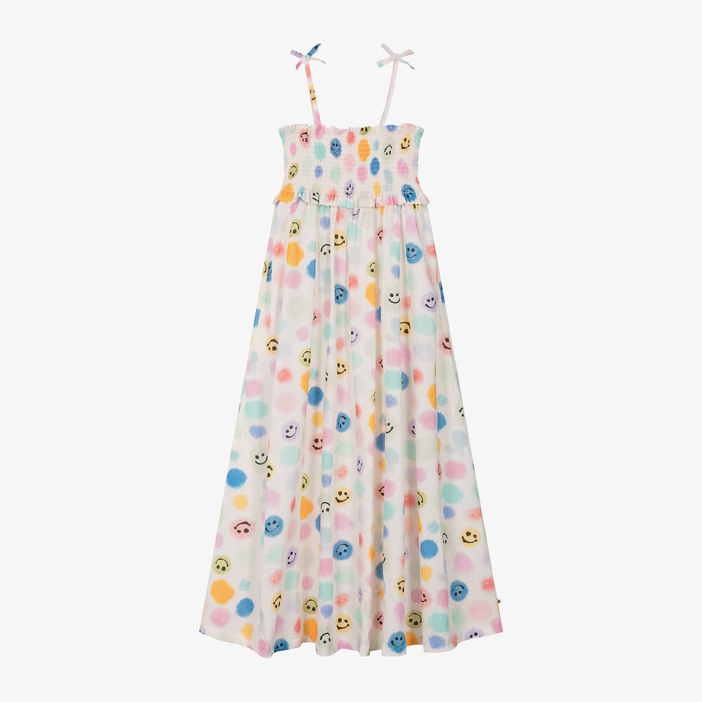 Molo - Кремовое пляжное платье из хлопка для подростков | Childrensalon