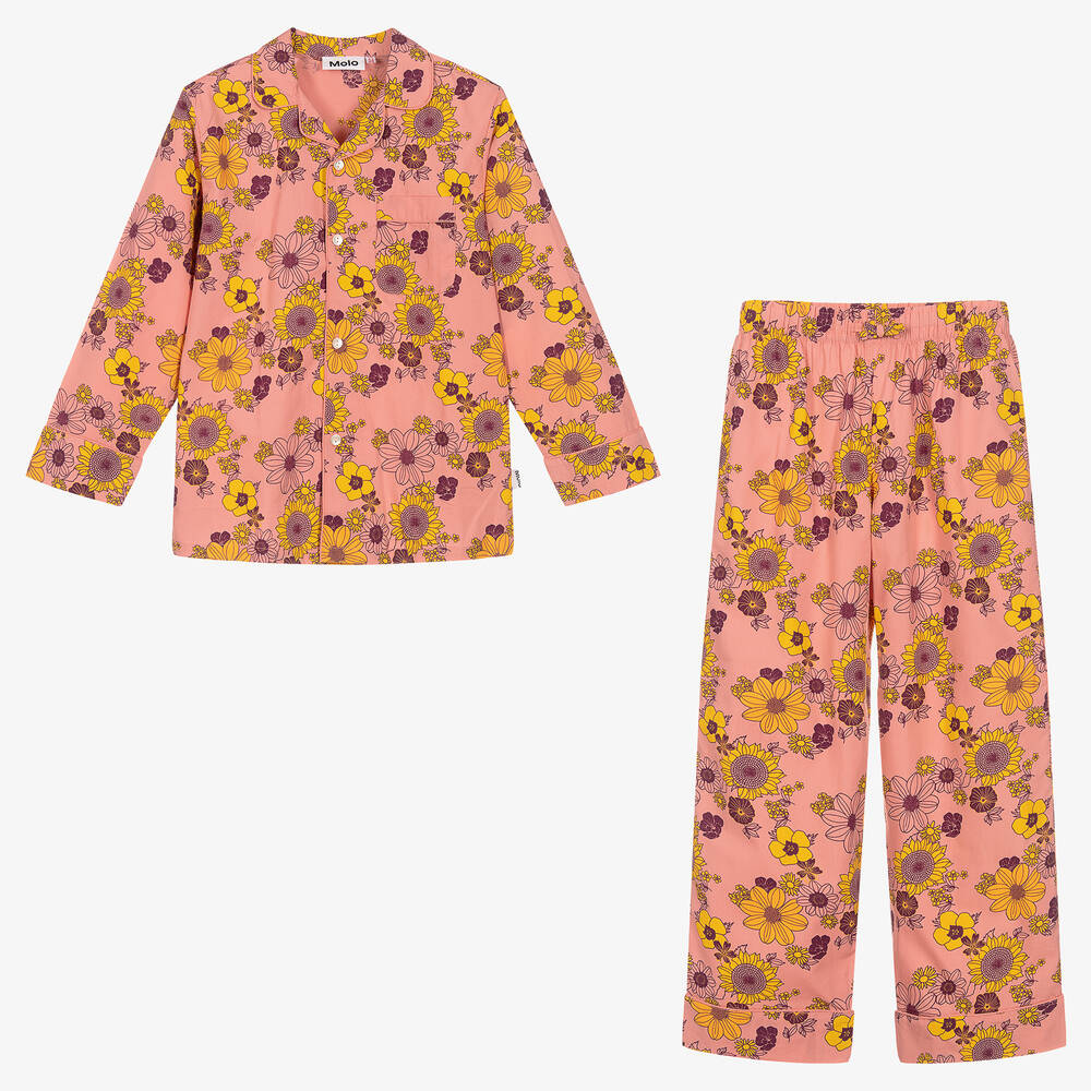 X Ken Scott Floral-print Silk-twill Pyjamas In Burgundy Multi