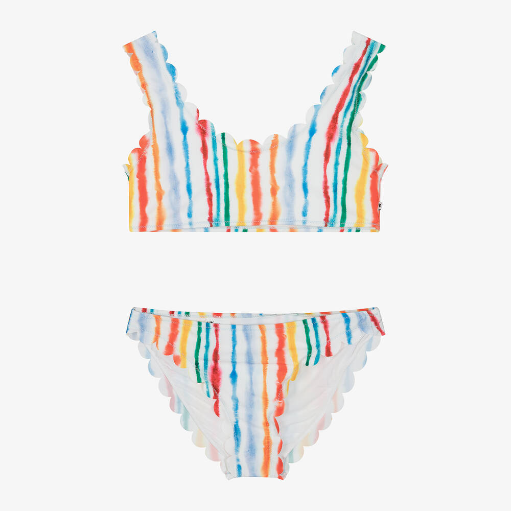 Molo - Regenbogenstreifen-Bikini (LSF 50+) | Childrensalon