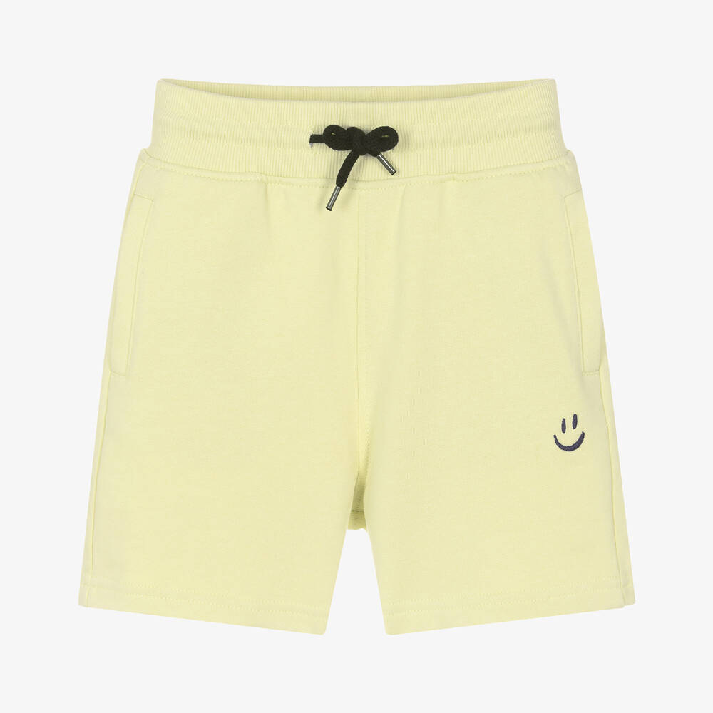 Molo Yellow Organic Cotton Shorts