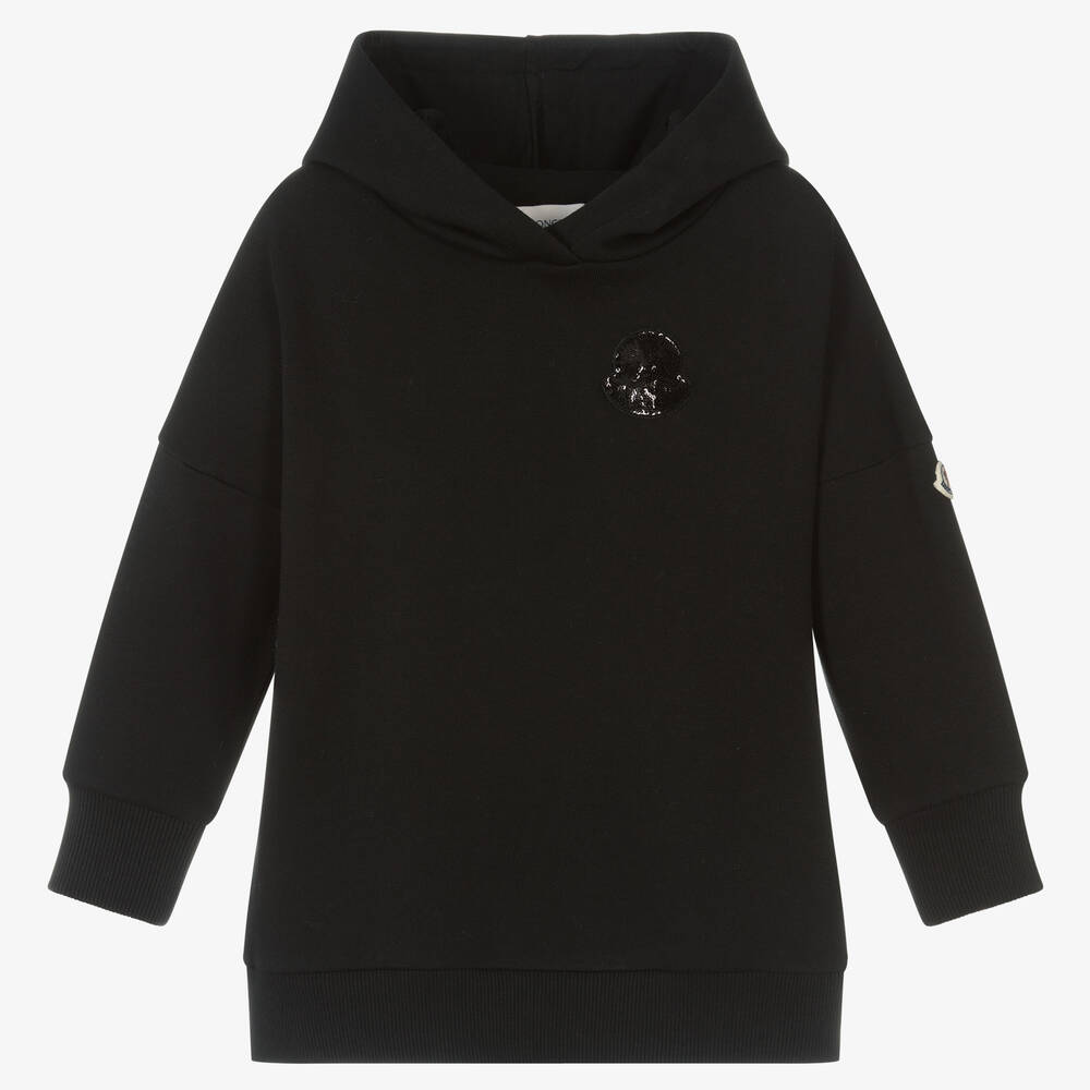 Moncler Enfant - Schwarzes Sweatshirtkleid (M) | Childrensalon