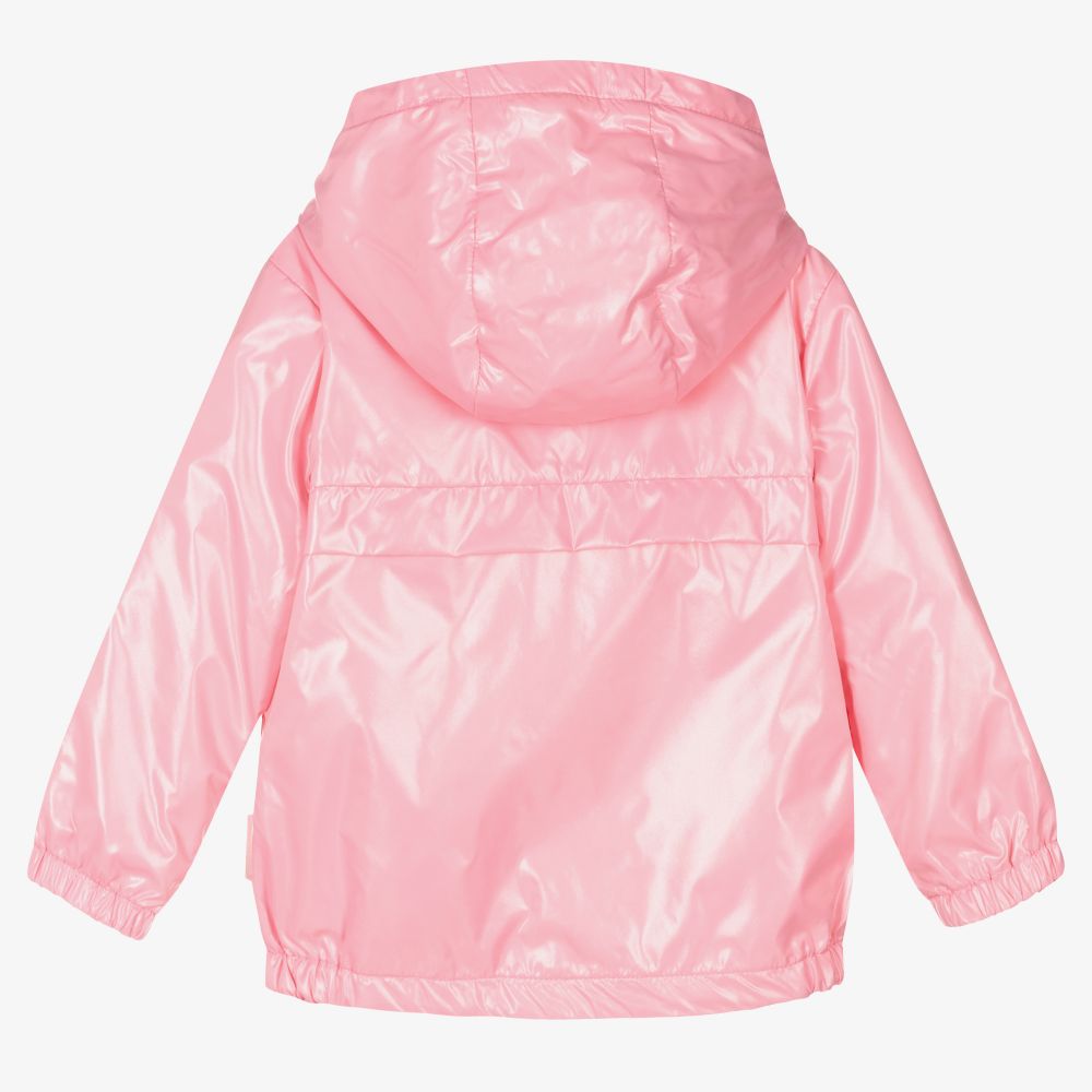 Moncler Enfant - Girls Pink Windbreaker Jacket | Childrensalon