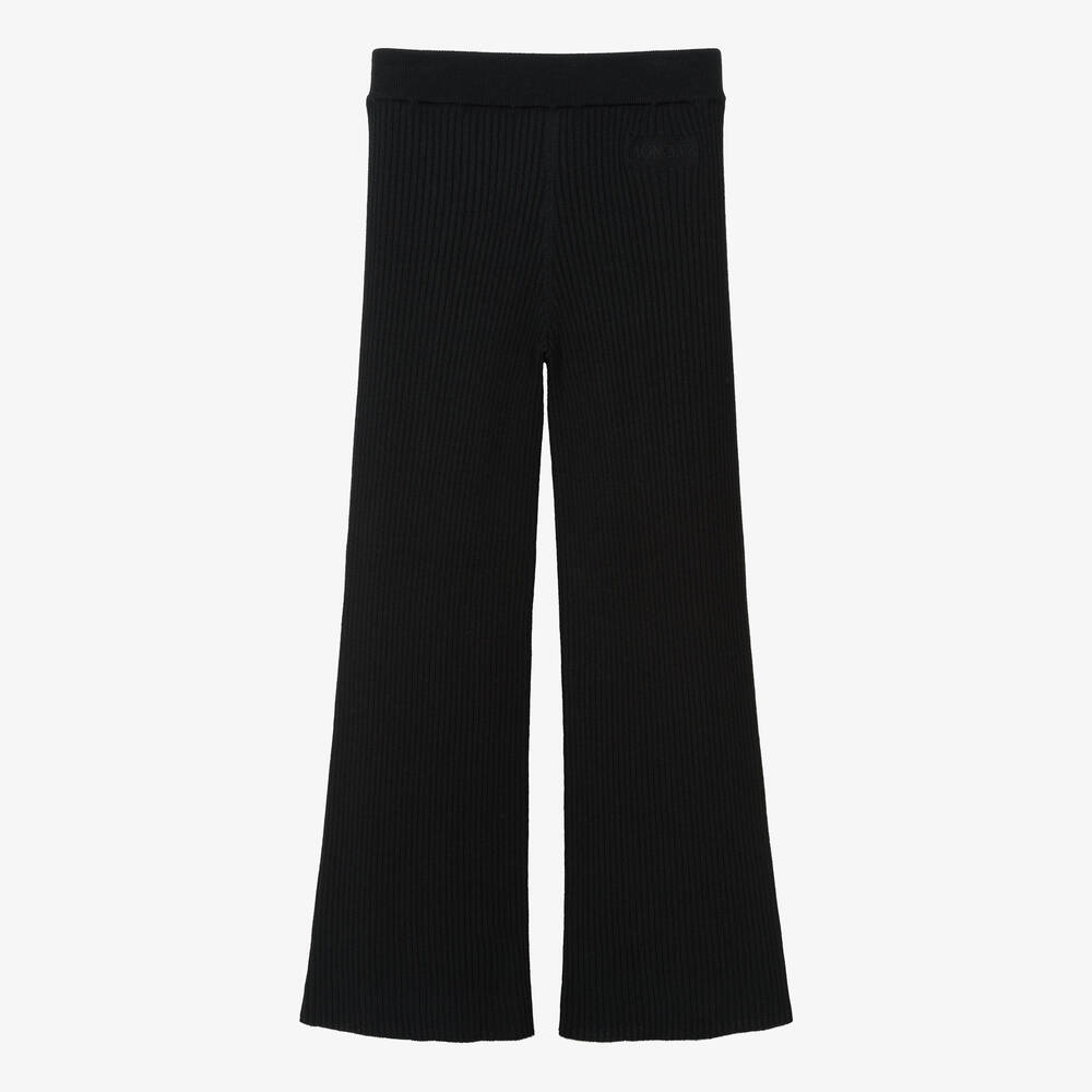 Moncler Enfant - Черные шерстяные брюки для подростков | Childrensalon