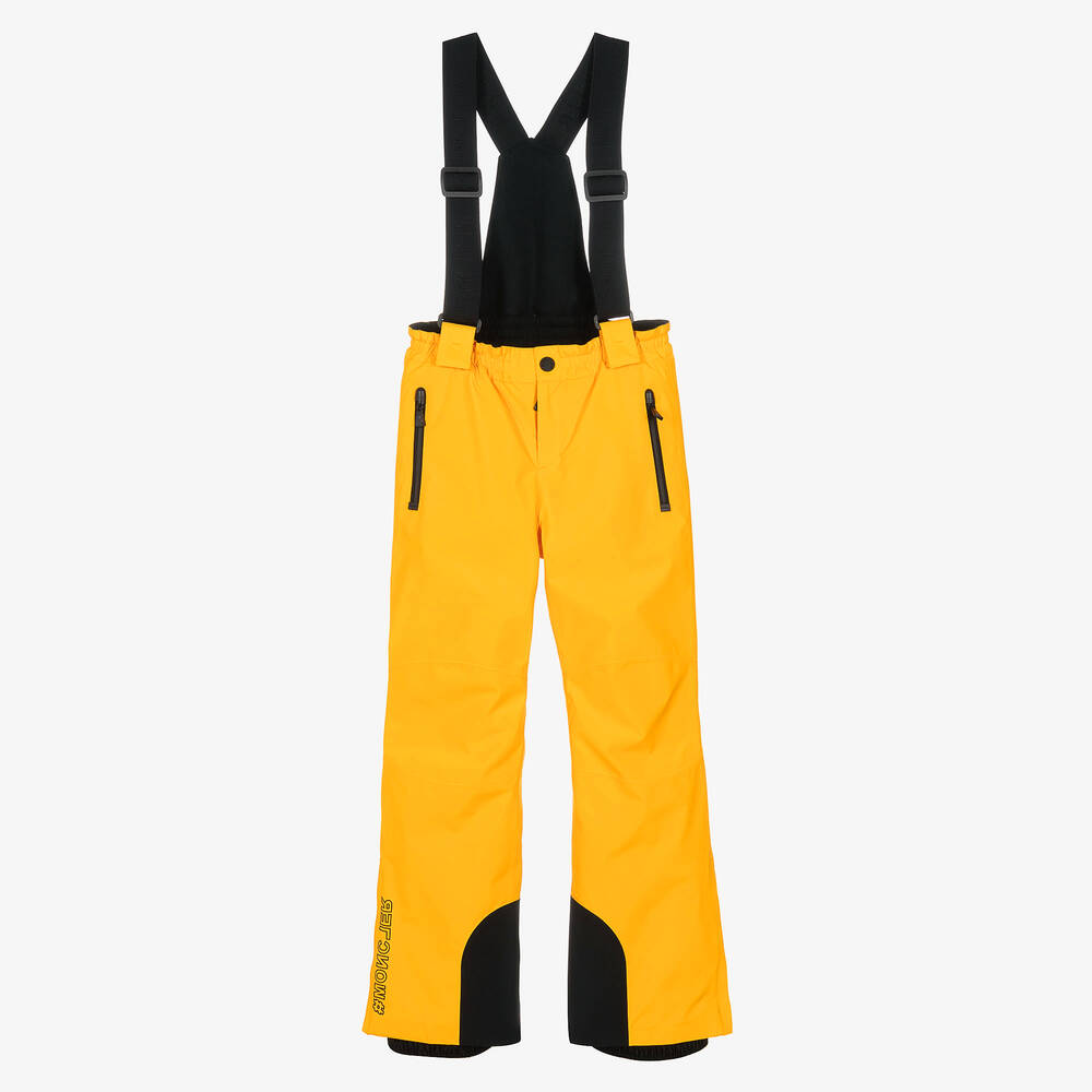 Moncler Enfant - Teen Yellow Technical Ski Trousers | Childrensalon