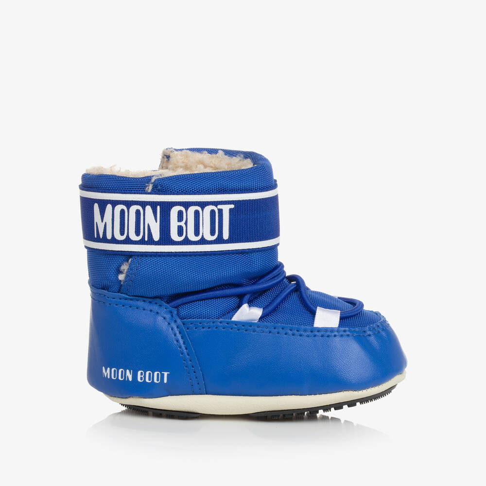 Shop Moon Boot S In Blue