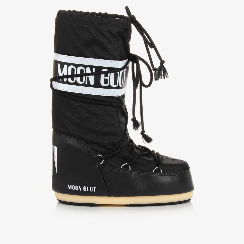 MOON BOOT UNISEX BLACK&WHITE BOOTS - MOON BOOT - BOOTS