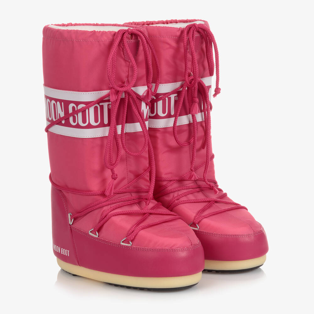 Moon Boot - Teen Pink Snow Boots | Childrensalon