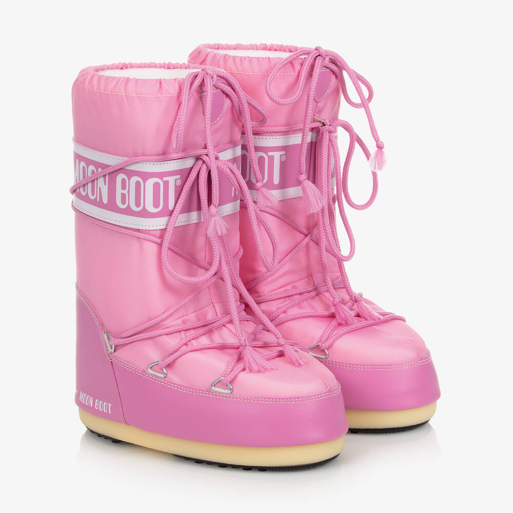 Moon Boot - Teen Pink Snow Boots | Childrensalon
