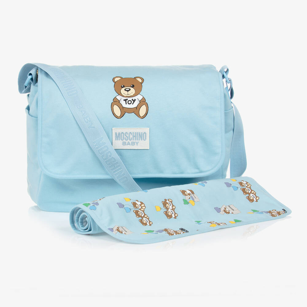 Moschino Baby - Blue Teddy Changing Bag (51cm)