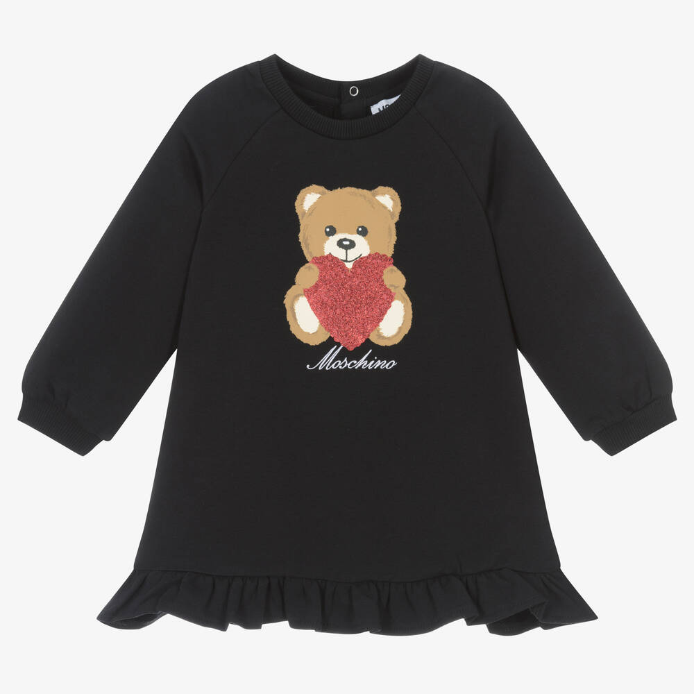 Moschino Teddy Bear-motif Mini Dress - Farfetch