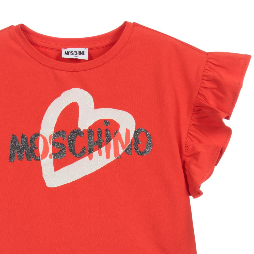 red moschino top