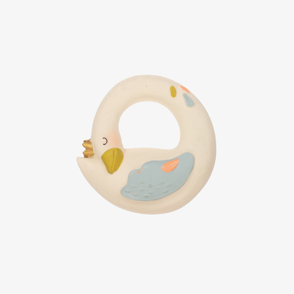 Moulin Roty - Goose Teething Ring (8.5cm) | Childrensalon
