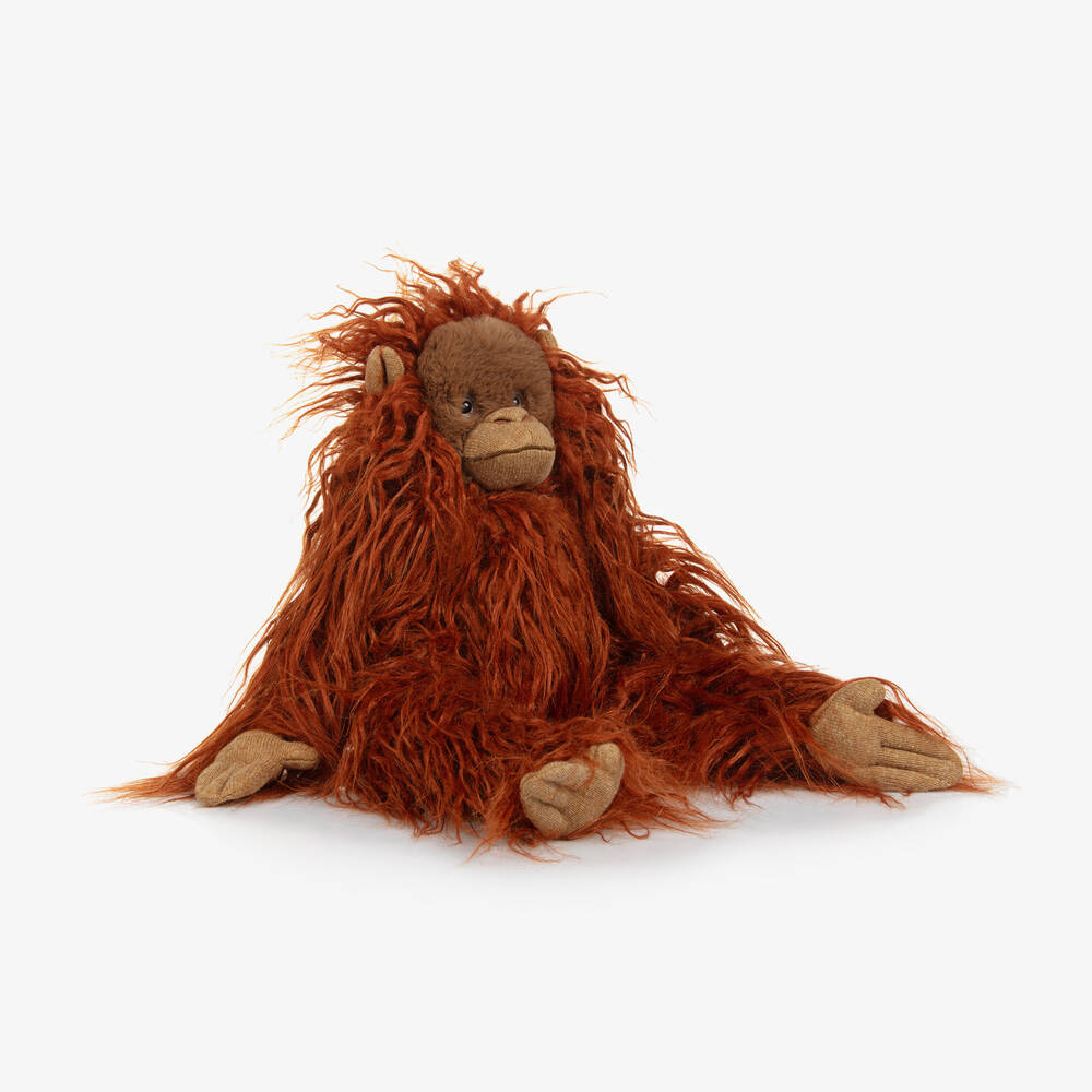 Moulin Roty - Orange Orangutan Soft Toy (40cm) | Childrensalon