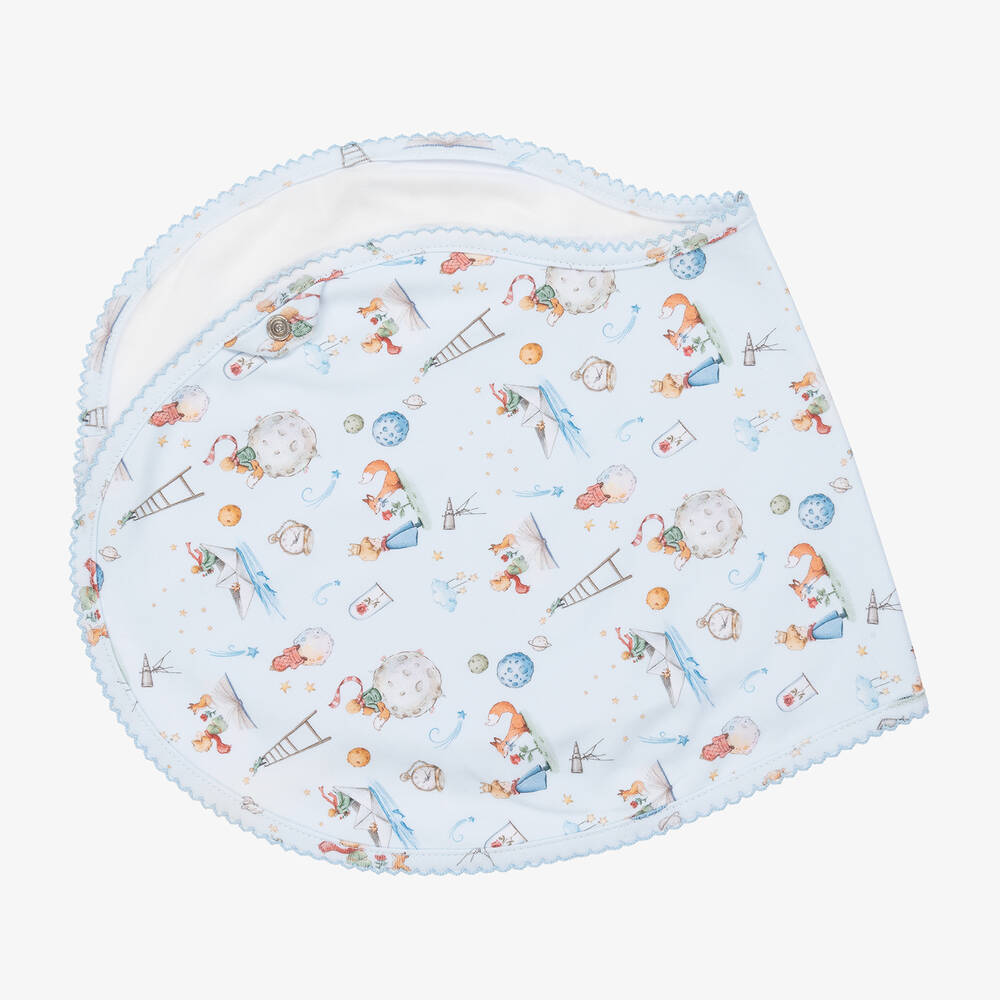 My Little Pie - Baby Boys Blue Little Prince Burp Cloth (59cm) | Childrensalon