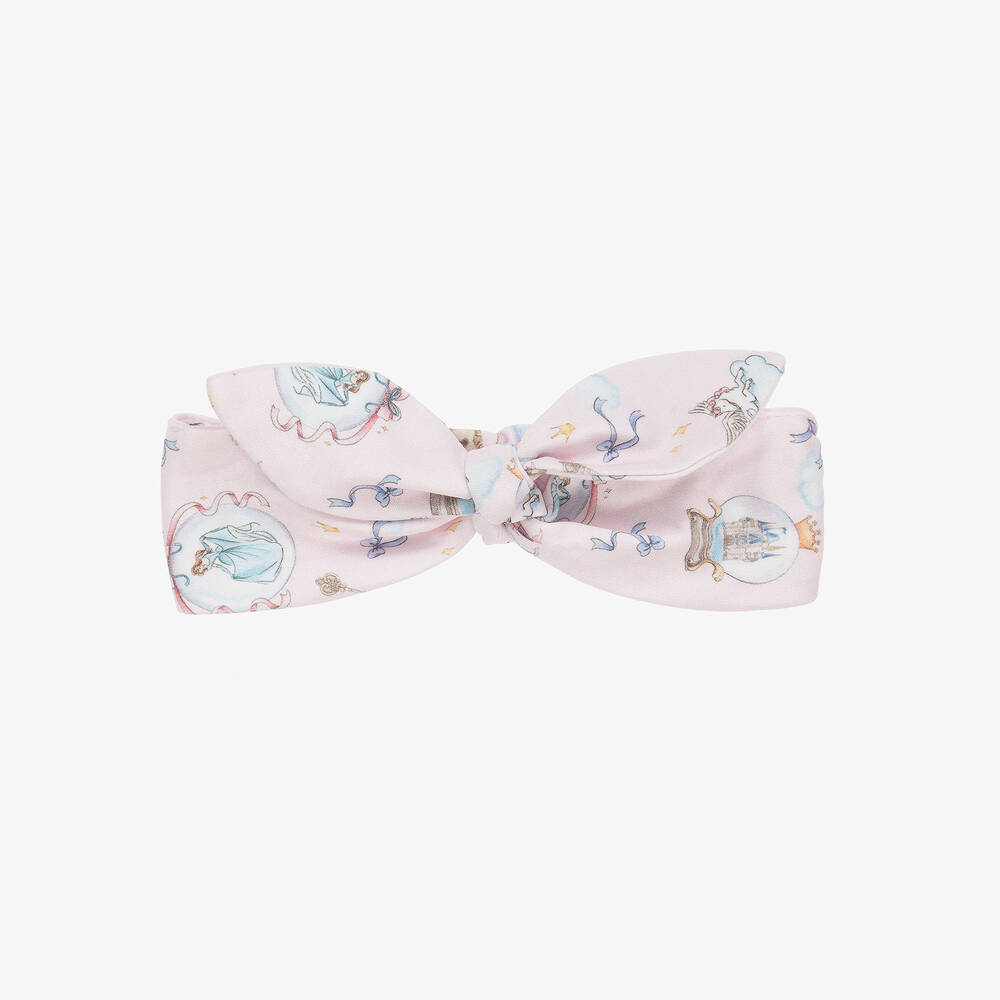 My Little Pie - Baby Girls Pink Supima Cotton Princess Headband | Childrensalon