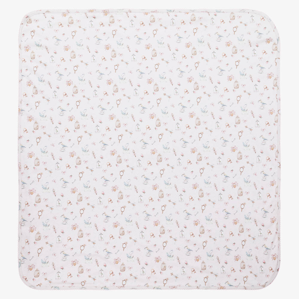 My Little Pie - Pink Supima Cotton Rosie Blanket (80cm) | Childrensalon